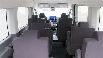 2023 Ford Transit 350 XLT  Mid Roof 10 Passenger Captain Seats - Photo 13 - Long Beach, CA 90807