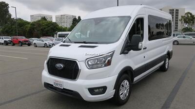 2023 Ford Transit 350 XLT  Mid Roof 10 Passenger Captain Seats - Photo 9 - Long Beach, CA 90807