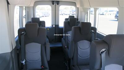 2022 Ford Transit 350 XLT  Mid Roof 8 Passenger Captain Seats - Photo 16 - Long Beach, CA 90807