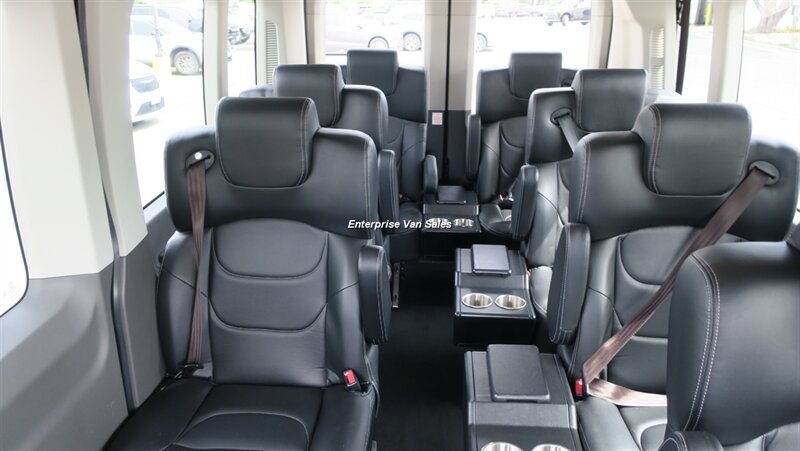 2023 Ford Transit 350 XLT  Mid Roof 9 Passenger Luxury Seating
