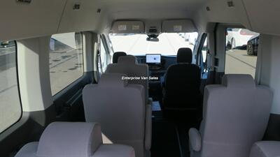 2023 Ford Transit 350 XLT  Mid Roof 9 Passenger Captain Seats - Photo 13 - Long Beach, CA 90807