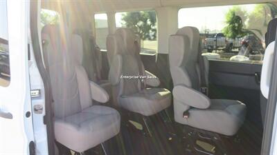 2023 Ford Transit 350 XLT  Mid Roof 9 Passenger Captain Seats - Photo 18 - Long Beach, CA 90807