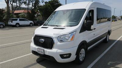 2021 Ford Transit 350 XLT  Mid Roof 10 Passenger Captain Seats - Photo 9 - Long Beach, CA 90807