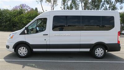2021 Ford Transit 350 XLT  Mid Roof 10 Passenger Captain Seats - Photo 8 - Long Beach, CA 90807
