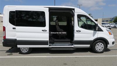 2021 Ford Transit 350 XLT  Mid Roof 10 Passenger Captain Seats - Photo 1 - Long Beach, CA 90807