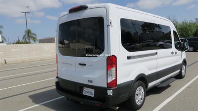 2021 Ford Transit 350 XLT  Mid Roof 10 Passenger Captain Seats - Photo 5 - Long Beach, CA 90807