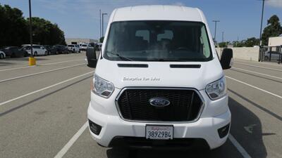 2021 Ford Transit 350 XLT  Mid Roof 10 Passenger Captain Seats - Photo 10 - Long Beach, CA 90807
