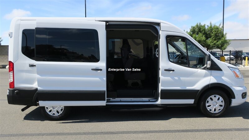 2020 Ford Transit 350 XLT  Mid Roof 10 Passenger Captain Seats