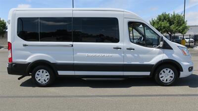 2020 Ford Transit 350 XLT  Mid Roof 10 Passenger Captain Seats - Photo 4 - Long Beach, CA 90807