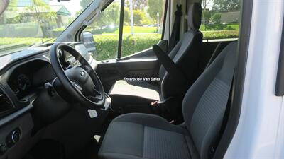 2021 Ford Transit 350 XLT  Mid Roof 8 Passenger Captain Seats - Photo 14 - Long Beach, CA 90807