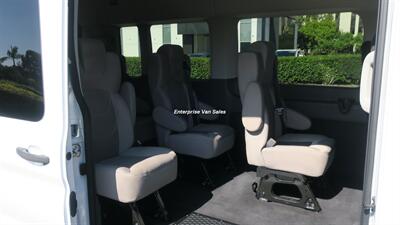 2021 Ford Transit 350 XLT  Mid Roof 8 Passenger Captain Seats - Photo 16 - Long Beach, CA 90807
