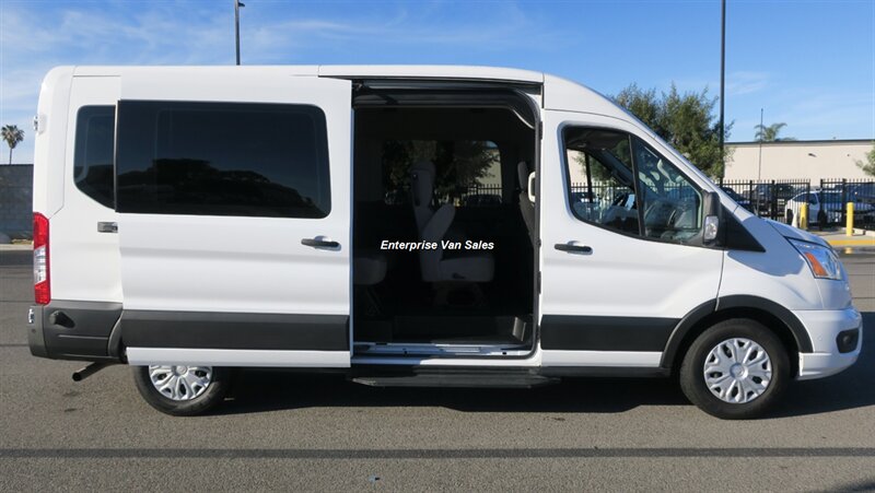 2020 Ford Transit 350 XLT  Mid Roof 11 Passenger Captain Seats
