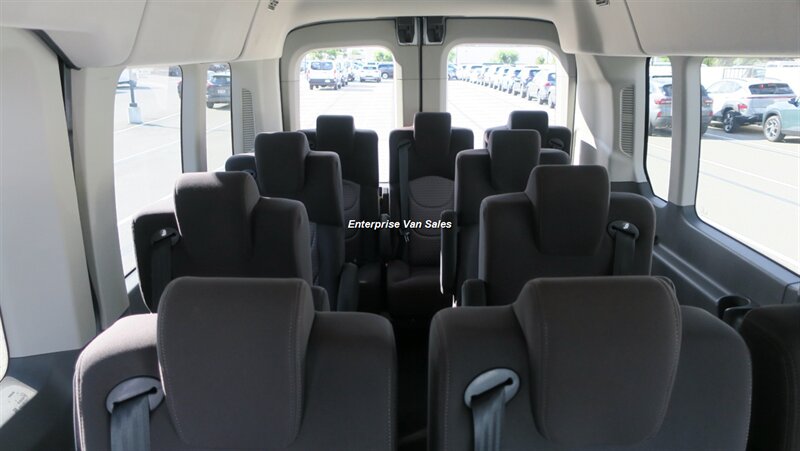 2022 Ford Transit 350 XLT  Mid Roof 12 Passenger Captain Seats