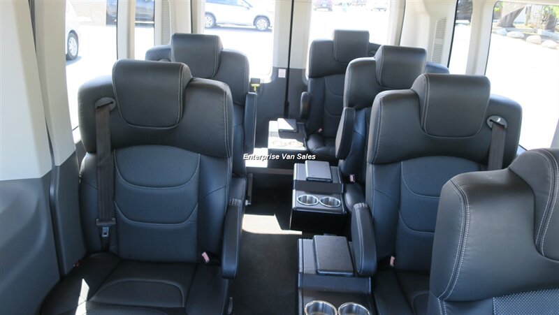 2023 Ford Transit 350 XLT  Mid Roof 9 Passenger Luxury Seating