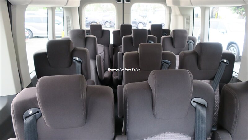2023 Ford Transit 350 XLT  Mid Roof 14 Passenger Captain Seats