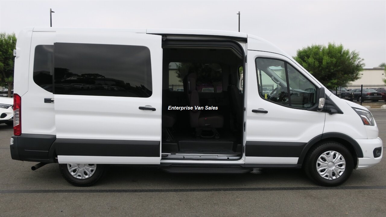 2023 Ford Transit 350 XLT  Mid Roof 14 Passenger Captain Seats - Photo 1 - Long Beach, CA 90807
