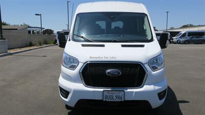 2021 Ford Transit 350 XLT  Mid Roof 10 Passenger Captain Seats - Photo 7 - Long Beach, CA 90807