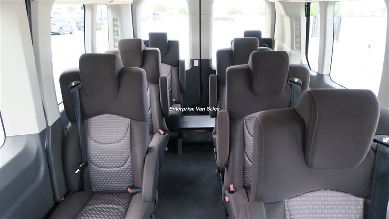 2024 Ford Transit 350 XLT  Mid Roof 9 Passenger Captain Seats