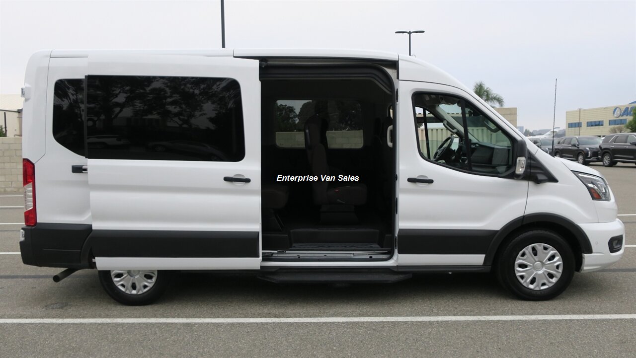 2023 Ford Transit 350 XLT  Mid Roof 10 Passenger Captain Seats - Photo 1 - Long Beach, CA 90807