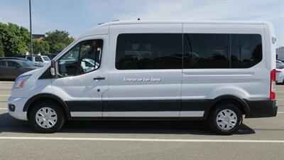 2022 Ford Transit 350 XLT  Mid Roof 10 Passenger Captain Seats - Photo 8 - Long Beach, CA 90807
