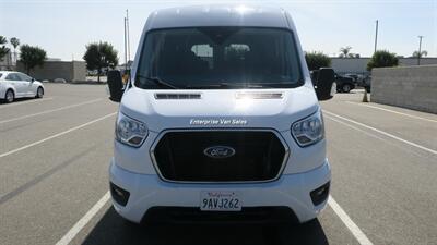 2022 Ford Transit 350 XLT  Mid Roof 10 Passenger Captain Seats - Photo 10 - Long Beach, CA 90807