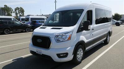 2022 Ford Transit 350 XLT  Mid Roof 10 Passenger Captain Seats - Photo 9 - Long Beach, CA 90807