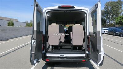 2022 Ford Transit 350 XLT  Mid Roof 10 Passenger Captain Seats - Photo 13 - Long Beach, CA 90807