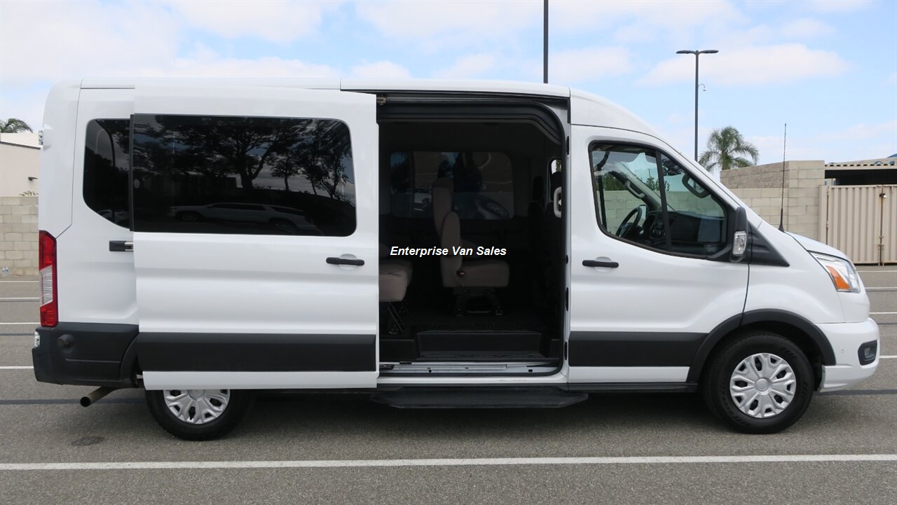 2020 Ford Transit 350 XLT  Mid Roof 9 Passenger Captain Seats - Photo 1 - Long Beach, CA 90807