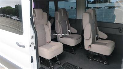 2020 Ford Transit 350 XLT Mid Roof 9 Passenger Captain Seats - Photo 18 - Long Beach, CA 90807