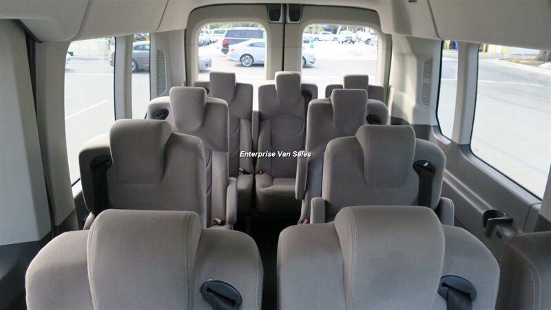 2023 Ford Transit 350 XLT  Mid Roof 12 Passenger Captain Seats
