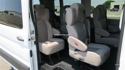 2021 Ford Transit 350 XLT  Mid Roof 10 Passenger Captain Seats - Photo 16 - Long Beach, CA 90807