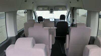 2023 Ford Transit 350 XLT  Mid Roof 10 Passenger Captain Seats - Photo 13 - Long Beach, CA 90807