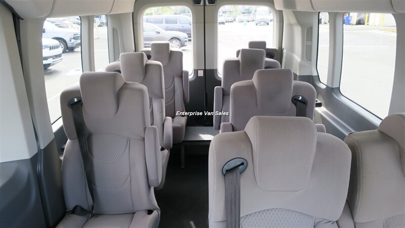 2023 Ford Transit 350 XLT  Mid Roof 10 Passenger Captain Seats
