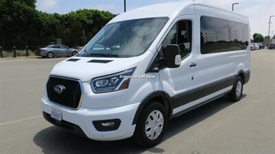 2023 Ford Transit 350 XLT  Mid Roof 14 Passenger Captain Seats - Photo 4 - Long Beach, CA 90807