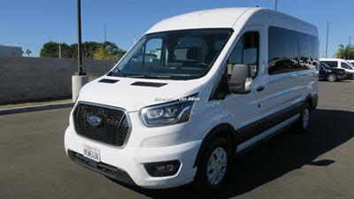 2023 Ford Transit 350 XLT Mid Roof 12 Passenger Captain Seats - Photo 4 - Long Beach, CA 90807