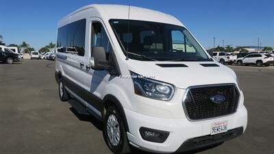 2023 Ford Transit 350 XLT Mid Roof 12 Passenger Captain Seats - Photo 3 - Long Beach, CA 90807