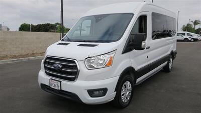 2020 Ford Transit 350 XLT  Mid Roof 10 Passenger Captain Seats - Photo 4 - Long Beach, CA 90807