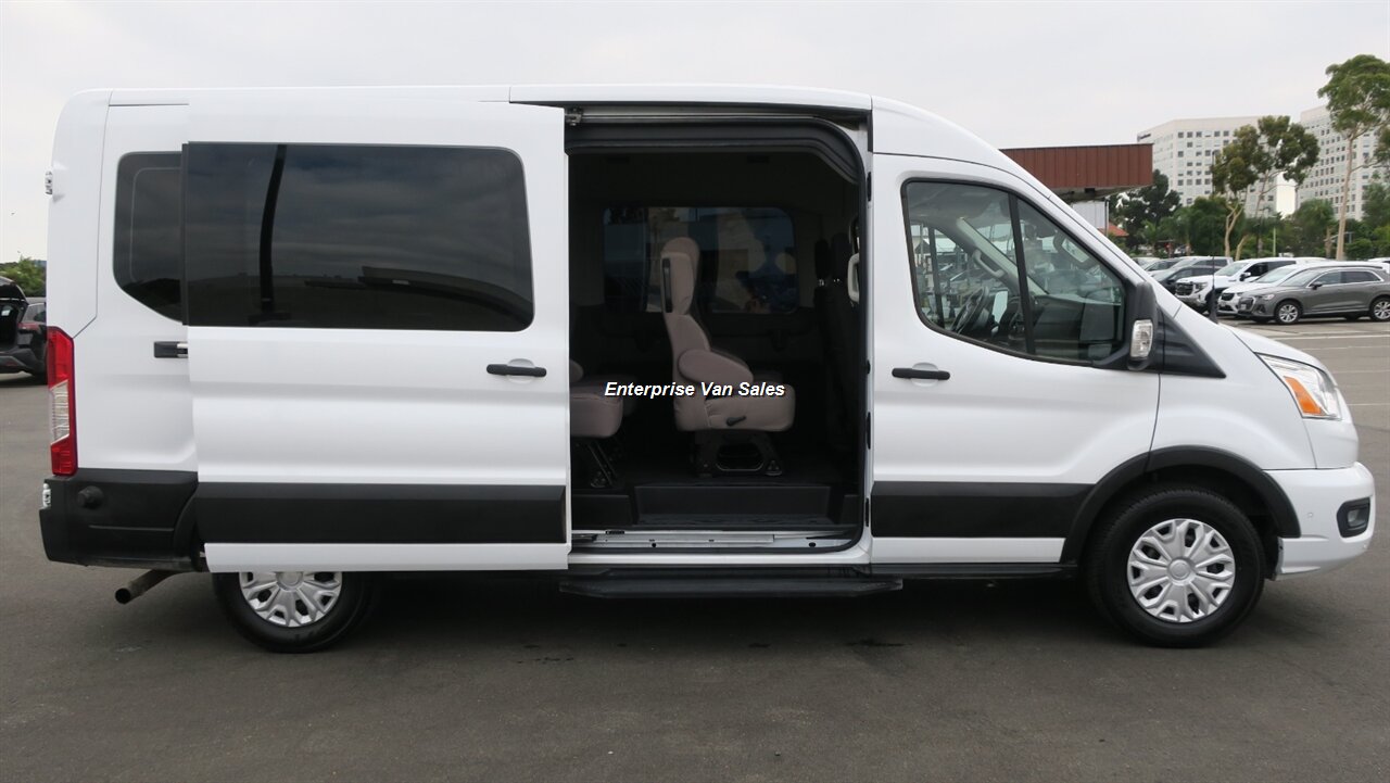 2020 Ford Transit 350 XLT Mid Roof 10 Passenger Captain Seats - Photo 1 - Long Beach, CA 90807
