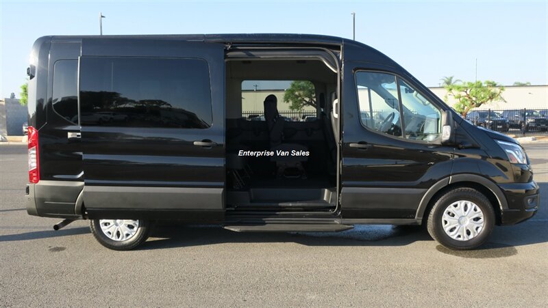 2023 Ford Transit 350 XLT  Mid Roof 9 Passenger Luxury Seating
