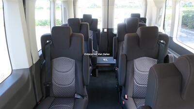 2023 Ford Transit 350 XLT  Mid Roof 9 Passenger Captain Seats - Photo 2 - Long Beach, CA 90807