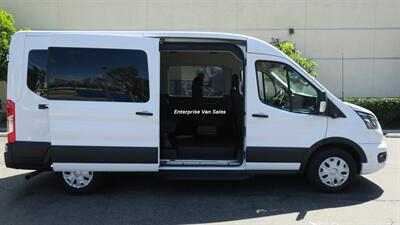 2023 Ford Transit 350 XLT  Mid Roof 9 Passenger Captain Seats - Photo 1 - Long Beach, CA 90807