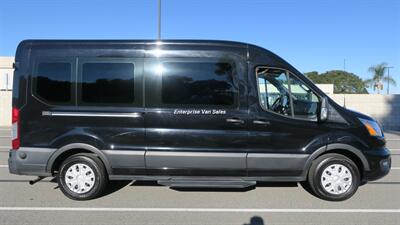 2020 Ford Transit 350 XLT  Mid Roof 10 Passenger Captain Seats - Photo 4 - Long Beach, CA 90807