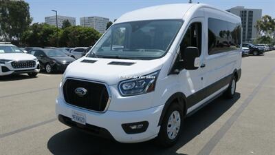 2023 Ford Transit 350 XLT Mid Roof 9 Passenger Captain Seats - Photo 9 - Long Beach, CA 90807