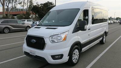 2021 Ford Transit 350 XLT Mid Roof 12 Passenger Captain Seats - Photo 4 - Long Beach, CA 90807