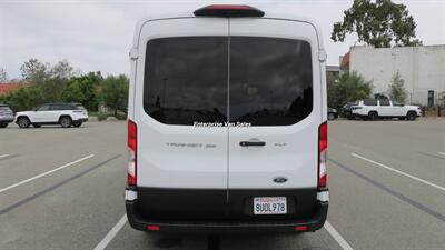 2021 Ford Transit 350 XLT  Mid Roof 9 Passenger Captain Seats - Photo 9 - Long Beach, CA 90807
