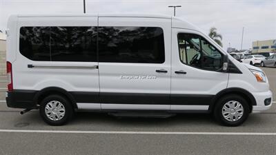 2021 Ford Transit 350 XLT  Mid Roof 9 Passenger Captain Seats - Photo 4 - Long Beach, CA 90807