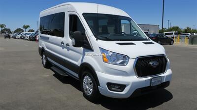 2021 Ford Transit 350 XLT  Mid Roof 10 Passenger Captain Seats - Photo 3 - Long Beach, CA 90807