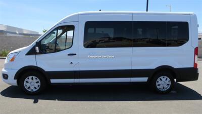 2021 Ford Transit 350 XLT  Mid Roof 10 Passenger Captain Seats - Photo 10 - Long Beach, CA 90807