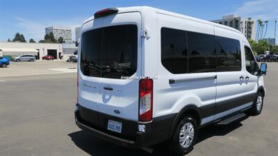2021 Ford Transit 350 XLT  Mid Roof 10 Passenger Captain Seats - Photo 6 - Long Beach, CA 90807