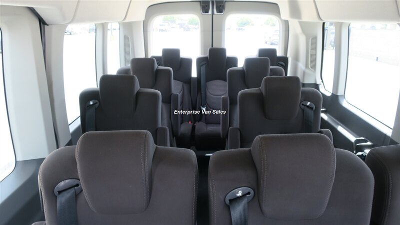 2024 Ford Transit 350 XLT  Mid Roof 12 Passenger Captain Seats